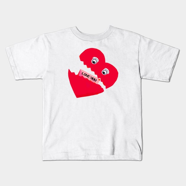 Love You Kids T-Shirt by Abiarsa